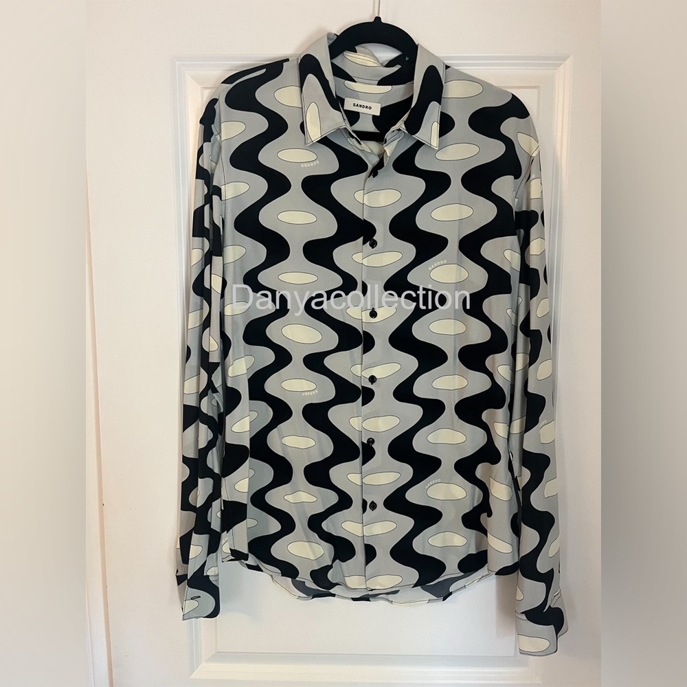 Sandro Large Viscose Shirt
